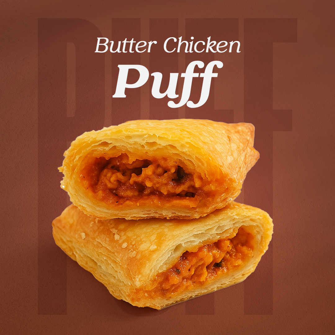 BUTTER CHICKEN PUFF