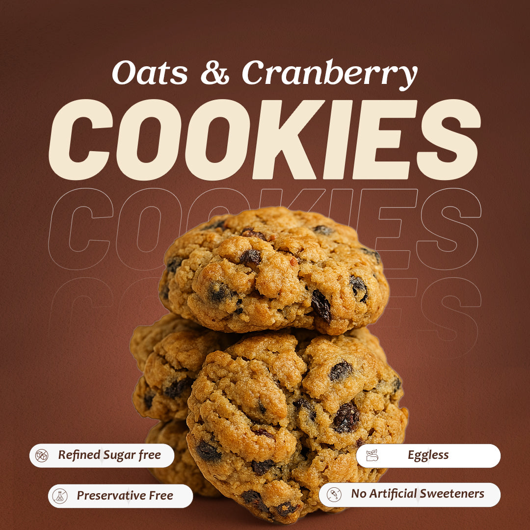 OATS AND CRANBERRY COOKIES