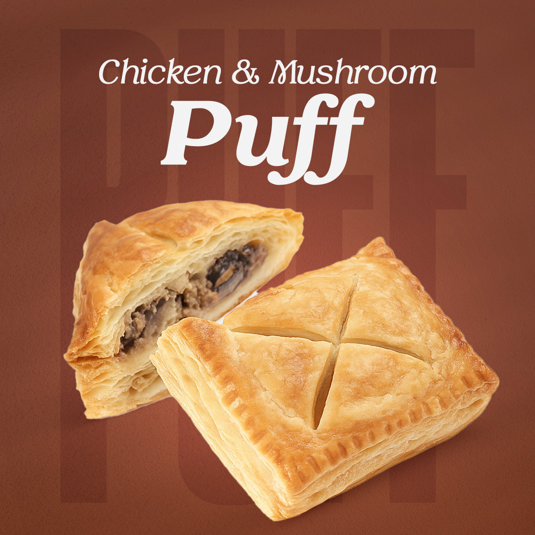 CHICKEN AND MUSHROOM PUFF