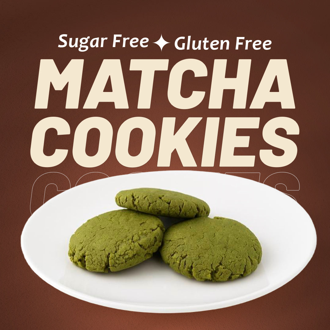 Matcha Cookies-Sugar Free